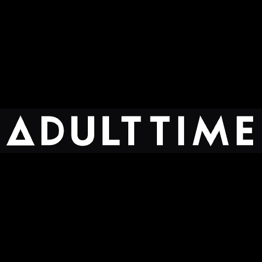 Official logo for Adult Time, a high-quality adult video streaming service.